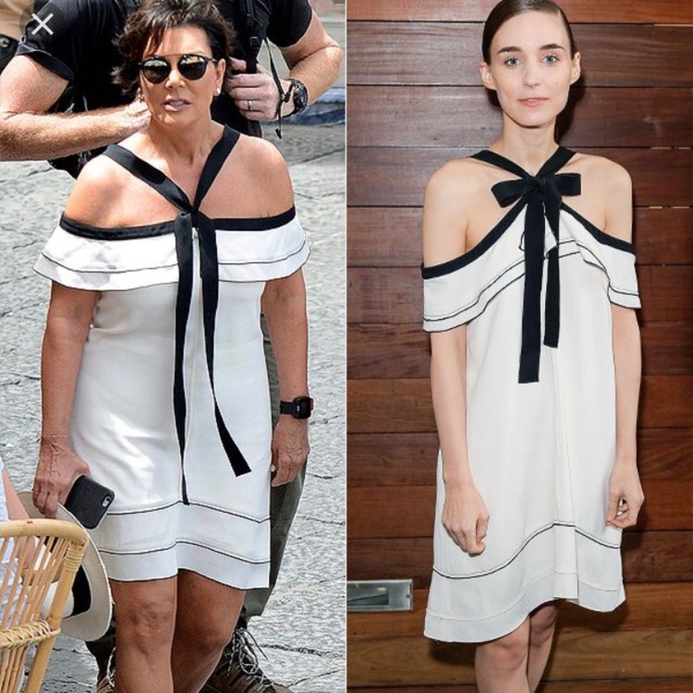 Proenza Schouler Off the Shoulder Halter dress